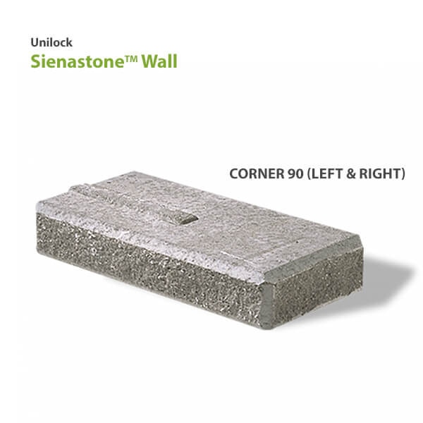 Unilock Sienastone Wall Corner 90